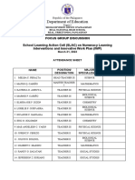 FGD Attendance Sheet