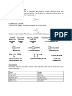 Carbonyl Compounds