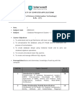 Faculty of Computer Applications Bachelor of Science (Information Technology) B.Sc. (IT)