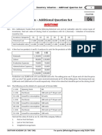 Inventory Valuation - Additional Question Set: Questions