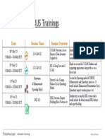 BMS Training Plan 2023