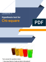 Discussion 6 Hypothesis Test of Chi Square