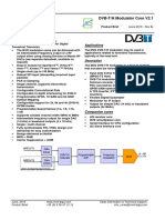 MVD DVB TH Product Brief