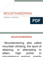 Mountaineering