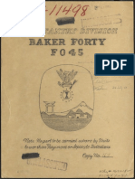 7th Infantry Division - Baker Forty Field Order 45