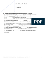 Sol2e Int Cumulative Test A 1-10