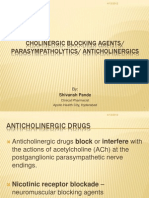 Cholinergic Blocking Agents