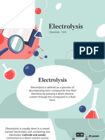 Electrolysis Lesson