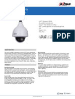 Cámara PTZ IP SD40212T-HN - Datasheet - 20170613