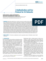 A Blockchain-Based Authentication and Key Agreement AKA Protocol For 5G Networks