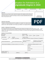 2024 Application Forms - Postgraduate Degree PDF