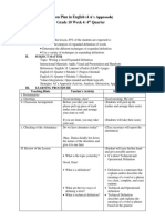 Lesson Plan in English - Expanded Definitions of Words