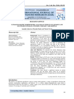 Ultrasonographic Morphometric Analysis of Uterus in Nulliparous and Multiparous Females Attending Tertiary Care Hospital