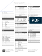 Davv - Regular Expressions Cheat Shee2