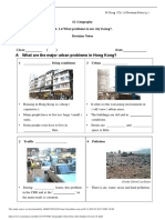 S1 Geography Urban Notes 2021 Student Version 1.6 1 PDF