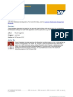 SAP CRM Middle Ware Configurations