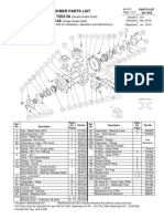 Blackmer Parts List: Models: Txd2.5A TX2.5A