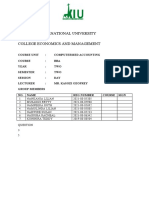 Computerised Accounting QN 3&5