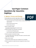 Physics Past Paper Common Questions by Vasumitra Gajbhiye-2