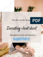 Superhero Investing Cheatsheet