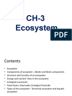 CH 3 Ecosystem