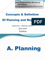 Plan Training