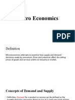 Micro Economics