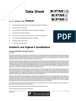 Soundcraft-EPM-Technical Data Sheet