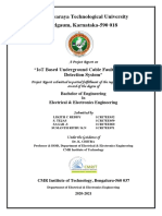 PR3235 IOT Based Underground Cable Fault Distance Detection System Likith C Reddy - S. Tejas - Sagar S - Sumanth Rithu K.N Dr. K. Chitra-Aug-2021