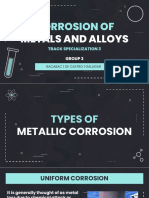 Group 3-Corrosion of Metals and Alloys