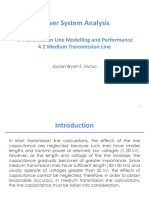 XLine Modeling - Medium Transmission Line