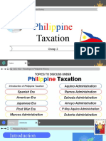 Philippine Taxation