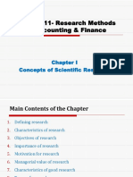 Research Methods Chapter 1 Concepts of Scientific Research