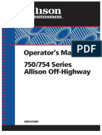 Operator Manual 750-754 Series