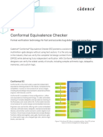 Conformal Equivalence Checker Ds