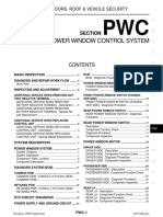 Power Window Control System: Section