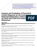 Safe Practices for Food Processes _ Analysis and Evaluation of Preventive Control Measures for the Control and Reduction_Elimination of Microbial Hazards on Fresh and Fresh-Cut Produce_ List of References