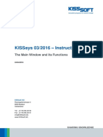 Kisssys 03/2016 - Instruction 008: The Main Window and Its Functions