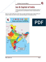 States and Capital of India