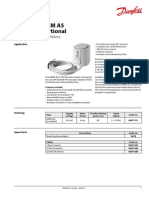 Danfoss Thermal Actuator Modulating ABNM A5