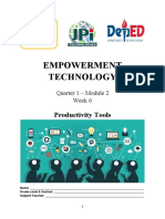 Week 6 - Empowerment Technology