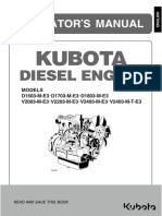 Kubota V2403 Operators Manual