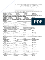 3. Đề thi thử TN THPT 2023 - Môn Tiếng Anh - Biên soạn theo cấu trúc đề minh họa - Đề 3 - File word có lời giải