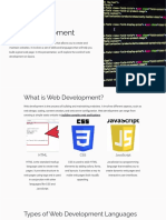 Web Development