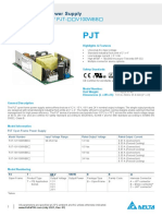 Datasheet PJT 24V100WBBA-773552