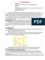 Equilibrium - Notes