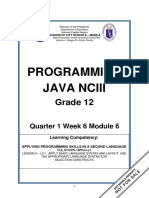 COMPUTER-PROGRAMMING-12 Q1 W6 Mod6