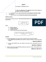 Chapter 6 - Annuity