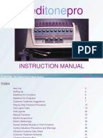 Medi Pro: Instruction Manual