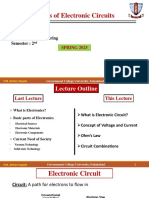 3 - Basics of Electronic Circuits